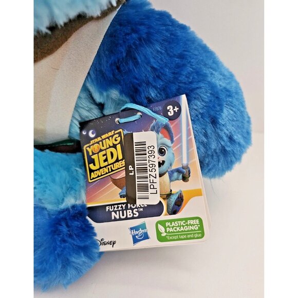 Star Wars Young Jedi Adventures Fuzzy Force Nubs Plush Toy 12" Ages 3+ Hasbro Di - Picture 3 of 9